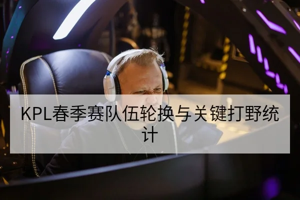 KPL春季赛队伍轮换与关键打野统计