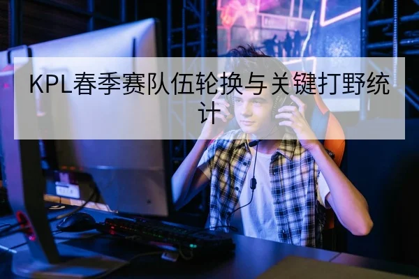 KPL春季赛队伍轮换与关键打野统计